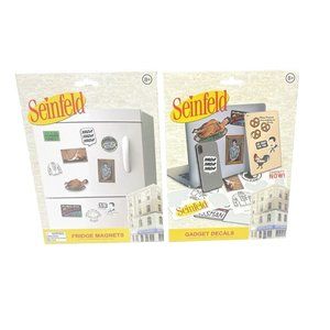 Brand New Kramer Seinfeld Fridge Magnet and Stickers Decals for Laptop/Phone